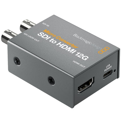 Blackmagic Design Micro Converter SDI to HDMI 12G right angle