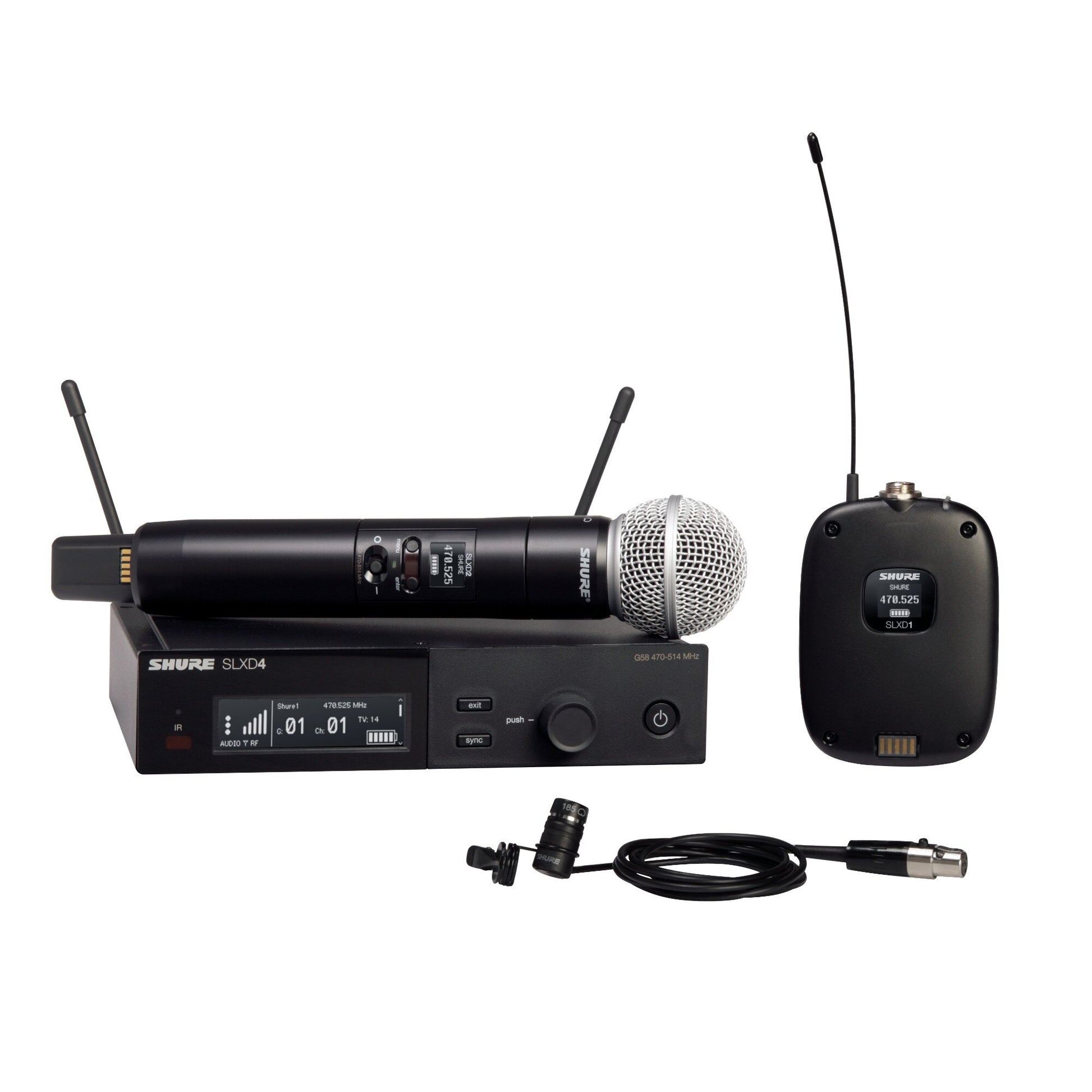 Shure SLXD124/85 Combo Wireless Microphone System