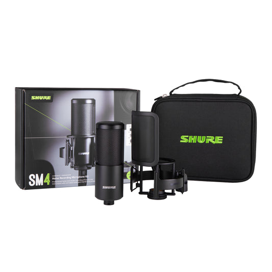 Shure SM4 Dual Diaphragm Home Recording Microphone Kit