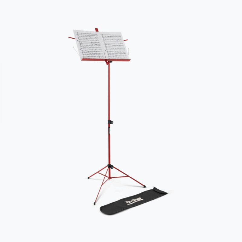 On-Stage TMP-SM7122RB Compact Sheet Music Stand with Bag