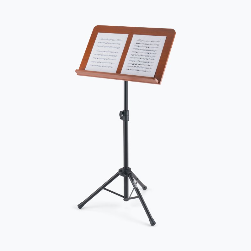On-Stage TMP-SM7312W Music Stand w/ Wide Rosewood Bookplate