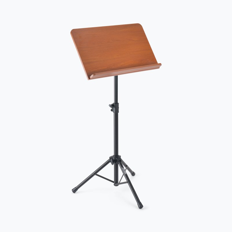 On-Stage TMP-SM7312W Music Stand w/ Wide Rosewood Bookplate