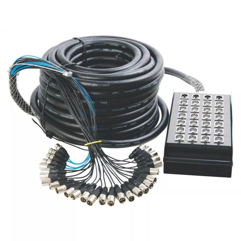 On-Stage TMP-SNK24450V2 50' 24-Channel/4-Return Stage Snake