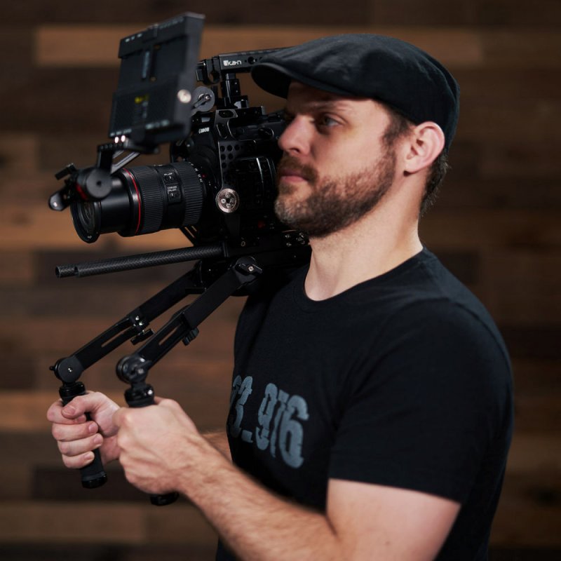 IKAN STR-CINE-C200-RIG STRATUS Complete Shoulder Rig Kit for Canon C200