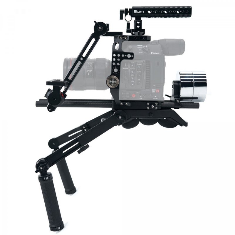 IKAN STR-CINE-C200-RIG STRATUS Complete Shoulder Rig Kit for Canon C200