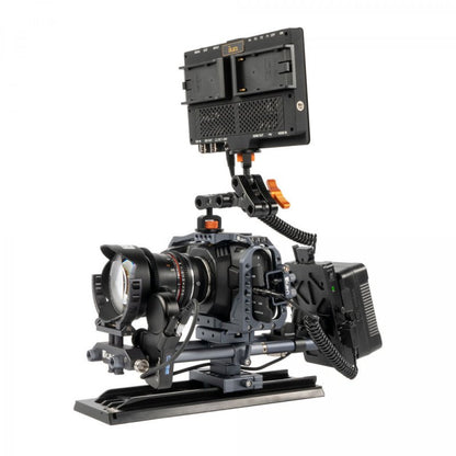 IKAN STR-PWR-PLATE-V STRATUS V-Mount Battery Plate w/ 15mm Rod Mount