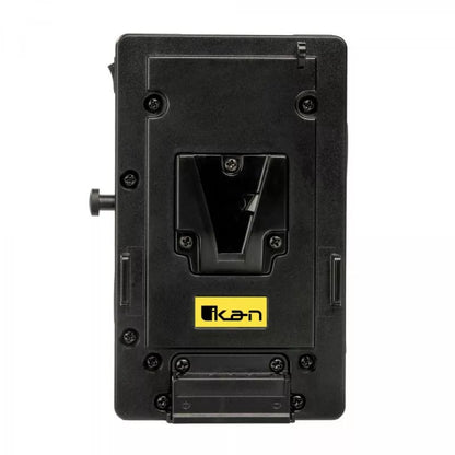 IKAN STR-PWR-PLATE-V STRATUS V-Mount Battery Plate w/ 15mm Rod Mount