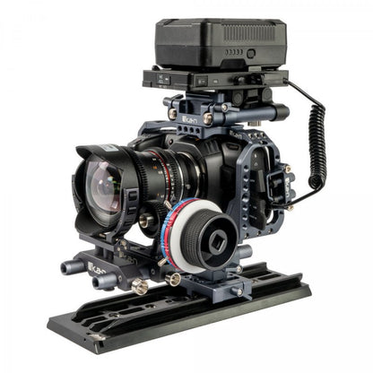 IKAN STR-PWR-PLATE-V STRATUS V-Mount Battery Plate w/ 15mm Rod Mount