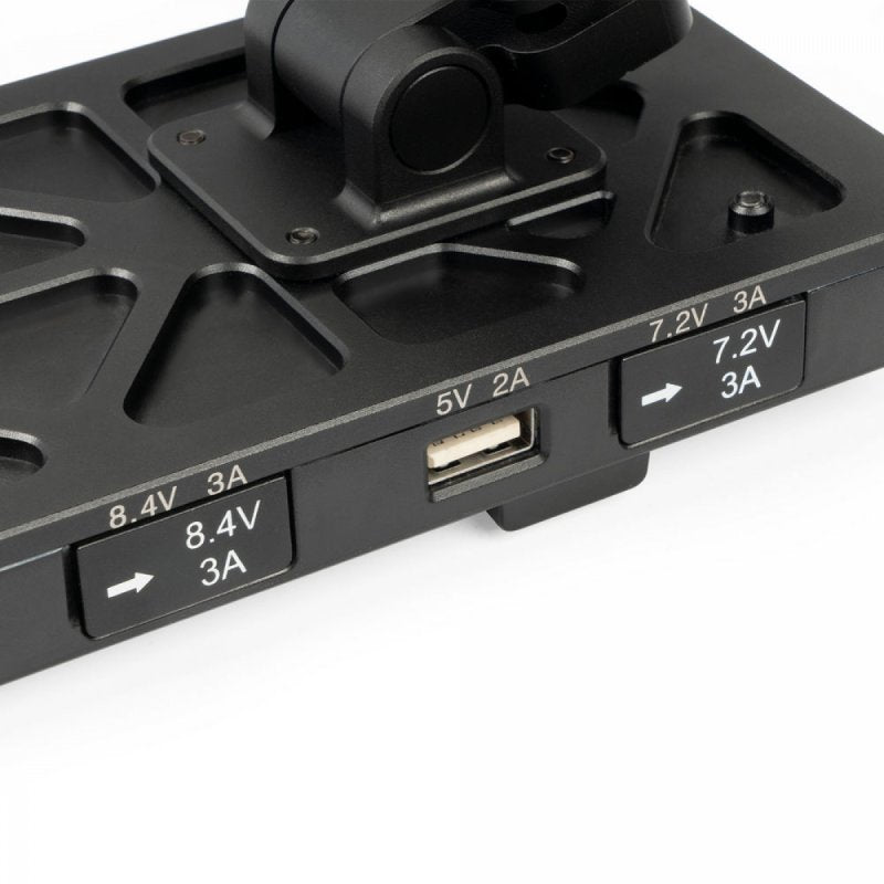 IKAN STR-PWR-PLATE-V STRATUS V-Mount Battery Plate w/ 15mm Rod Mount
