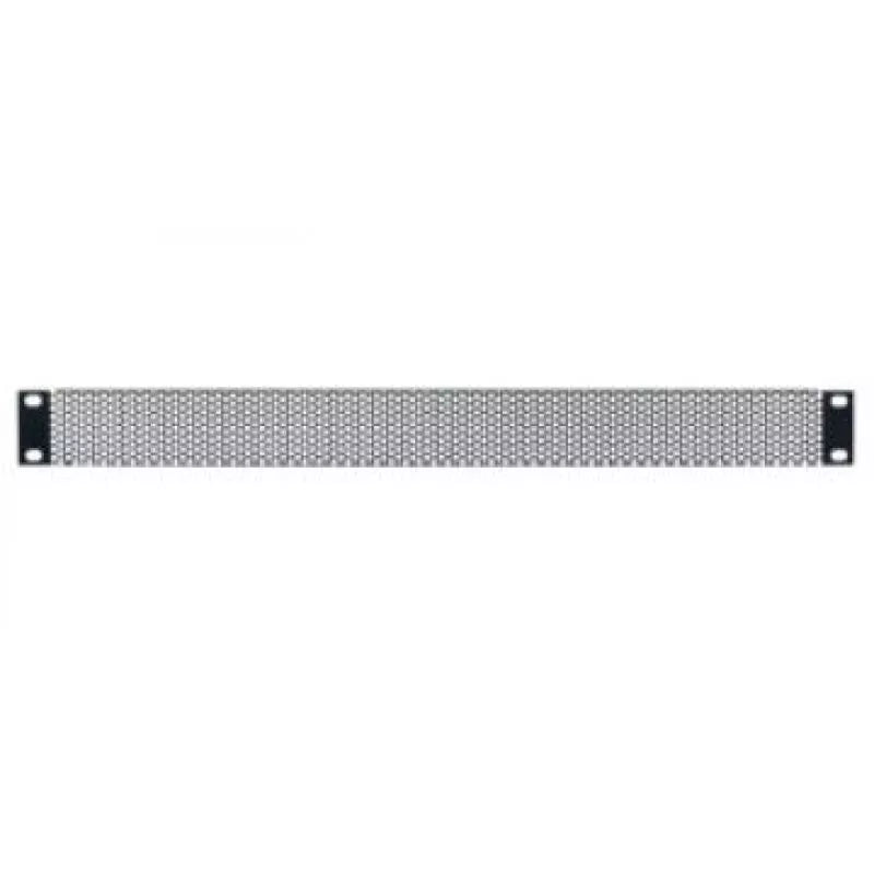 Lowell SVPL-1 Rack Panel-Vented-1U, 18ga Fla