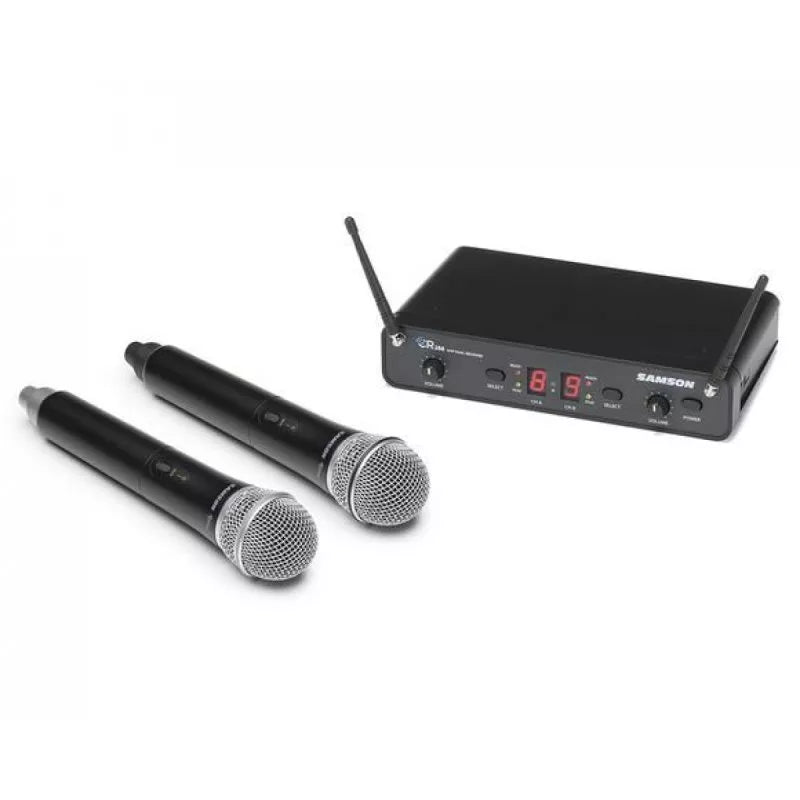Samson SWC288HQ6-H Concert 288 Dual Channel Wireless (H Band) Handhel