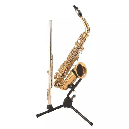 On-Stage TMP-SXS7101B Alto/Tenor Saxophone Stand with Flute Peg