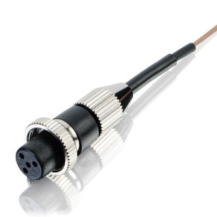 Countryman B3 Omnidirectional Lavalier For MIPRO | Screw on TA4F (MI) | Mid Gain | Light Beige