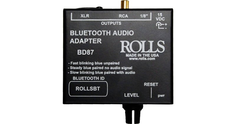 Rolls BD87 Bluetooth Audio Adapter