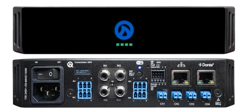 LEA Professional CS34D LEA Connect Series30W x 4CH with Dante