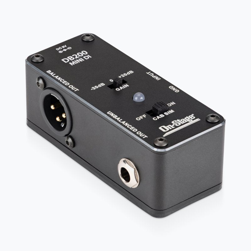 On-Stage TMP-DB200 Mini DI Box