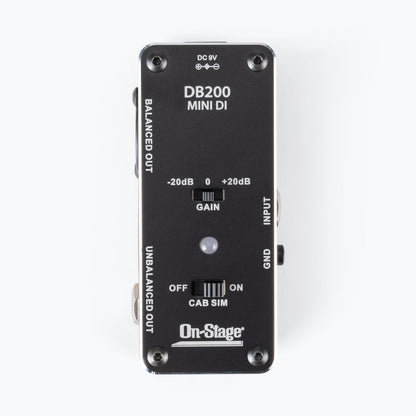 On-Stage TMP-DB200 Mini DI Box