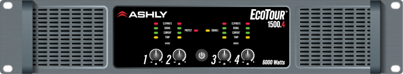 Ashly ECOTOUR1500.4-120V-U