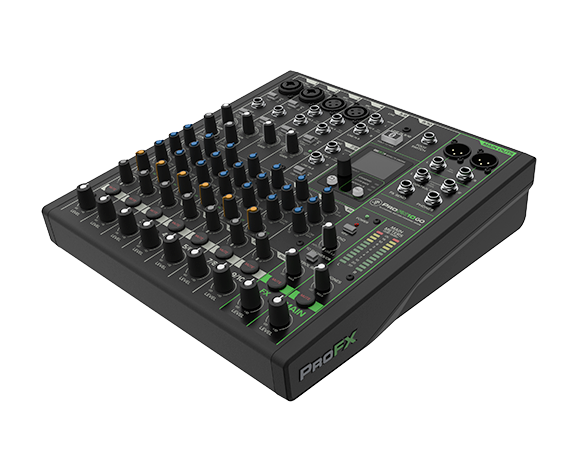 Mackie PROFX10GO Mackie PPROFX10 GO 10-Channel Battery Powered Analog Mixer