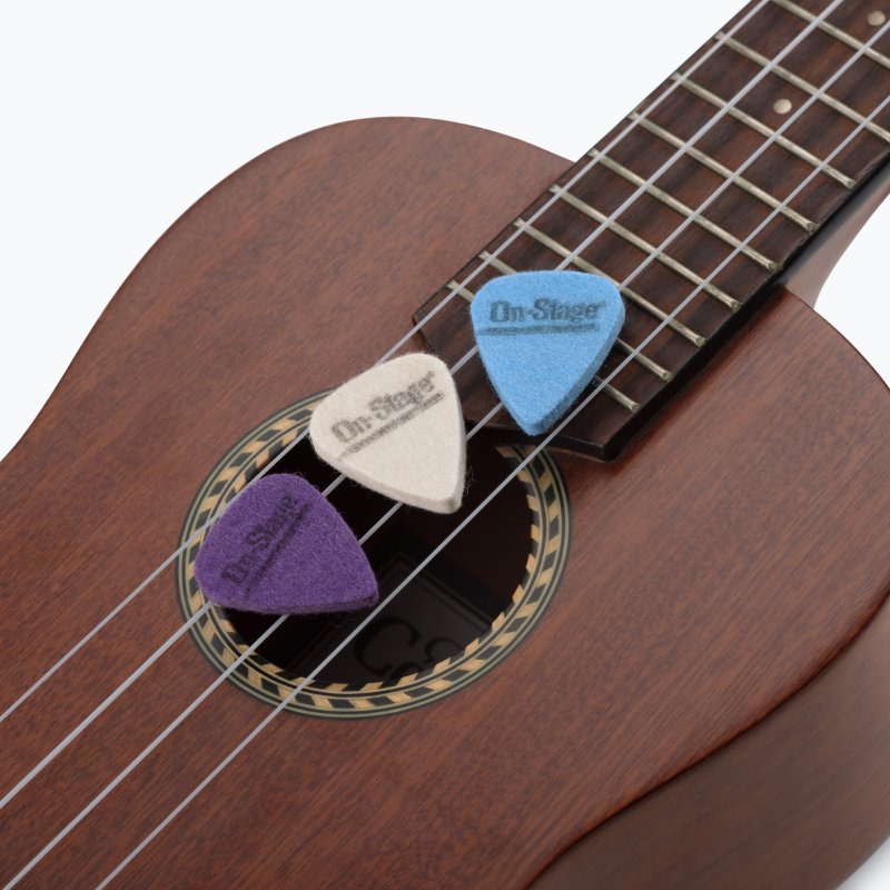 On-Stage TMP-UPK300 Felt Ukulele Picks