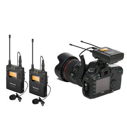 Saramonic UWMic 9 RX9+TX9+TX9 Camera Mounted