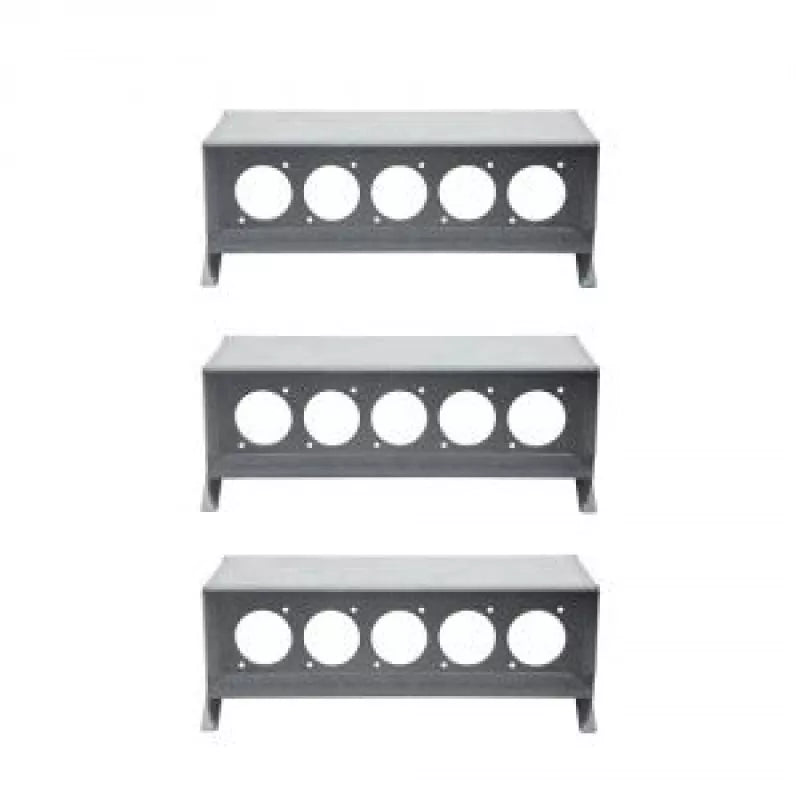 FSR WB-X1-XLR-B 3 Rows of 5 Neutrik D