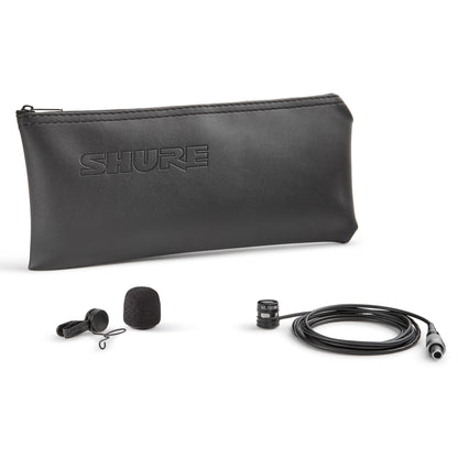 Shure WL184m Microflex Supercardioid Lavalier Microphone components