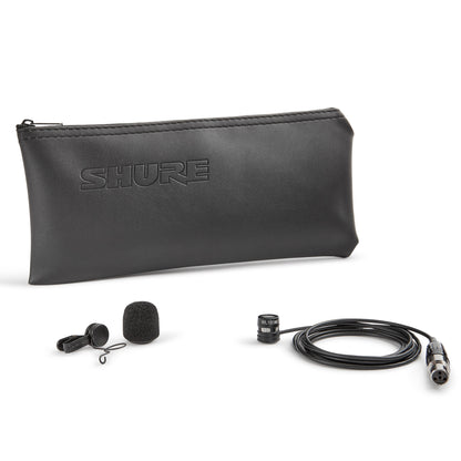Shure WL185m Microflex Cardioid Lavalier Microphone TQG