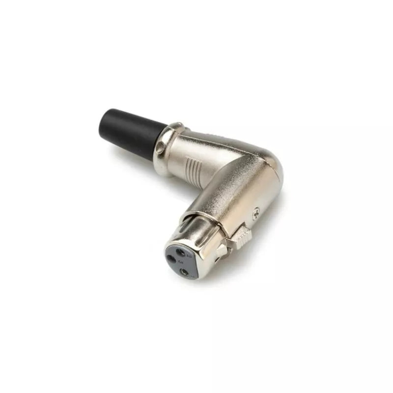 Hosa XRR-318F CONNECTOR XLR3F RA CLAMP STRAIN RELIEF