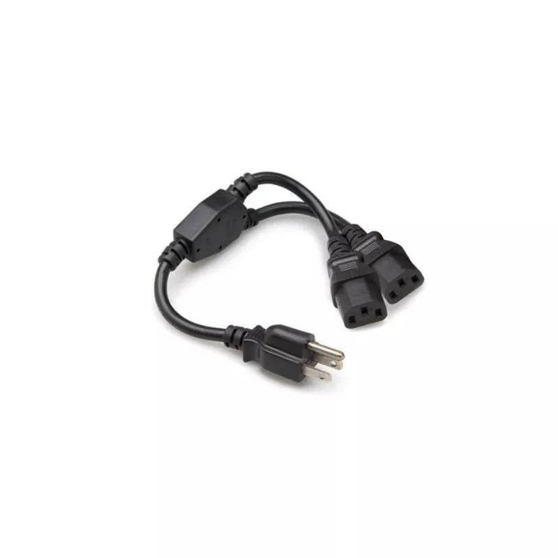 Hosa YIE-406 POWER Y CABLE NEMA 5-15P - IEC C13 1.5FT