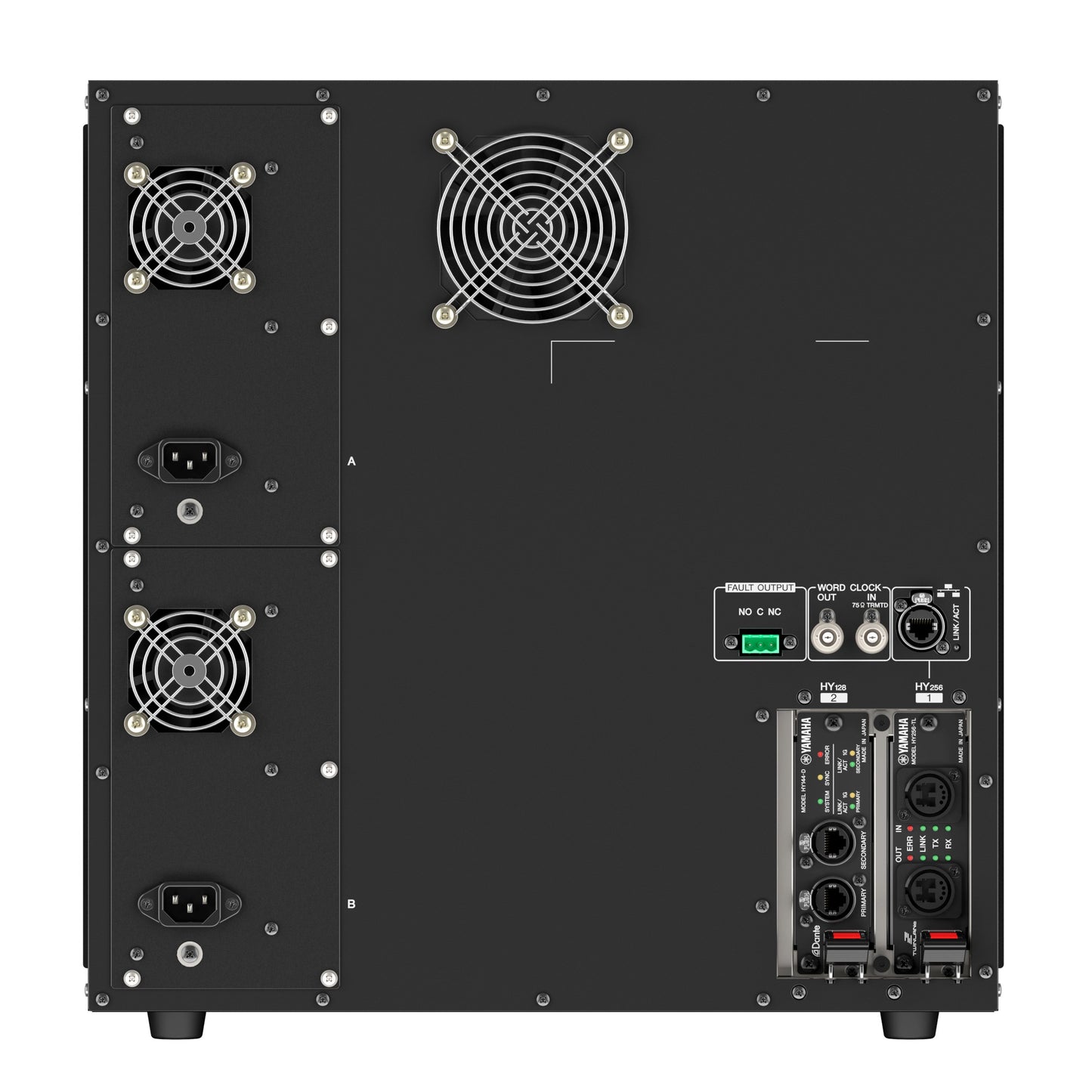 Yamaha RPio622 Rivage I/O Rack back