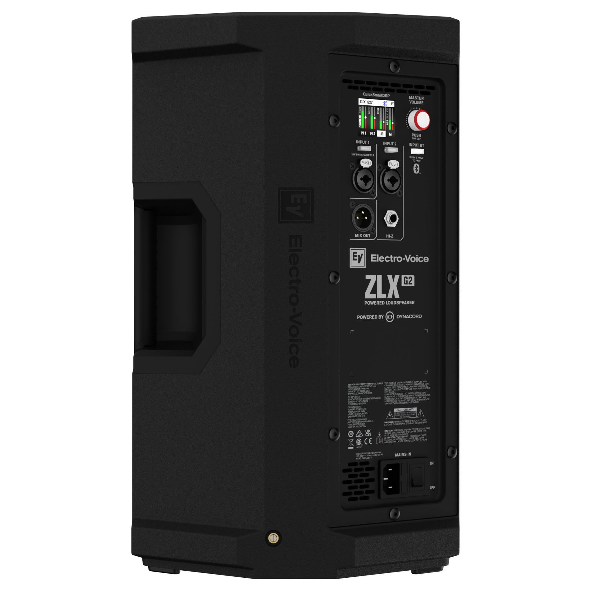 Electro-Voice ZLX-8P-G2 8-Inch 2-Way Powered Speaker back