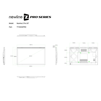 Newline Interactive Z Pro Series Interactive Display