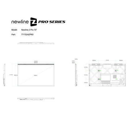 Newline Interactive Z Pro Series Interactive Display