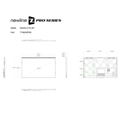 Newline Interactive Z Pro Series Interactive Display
