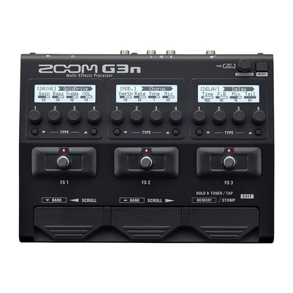 Zoom G3n Multi-Effects Processor top