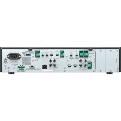 TOA A-812D 3CU Mixer/Digital Amplifier - 120W - Six Audio Input, 2 Slots For 900 Series