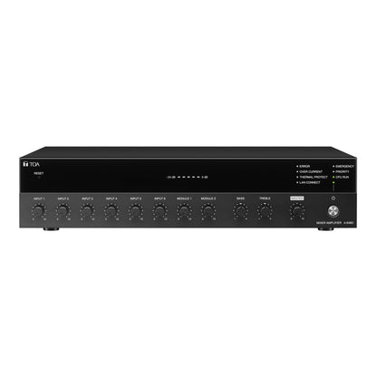 TOA A-824D Mixer/Digital Amplifier - 240W - Six Audio Input
