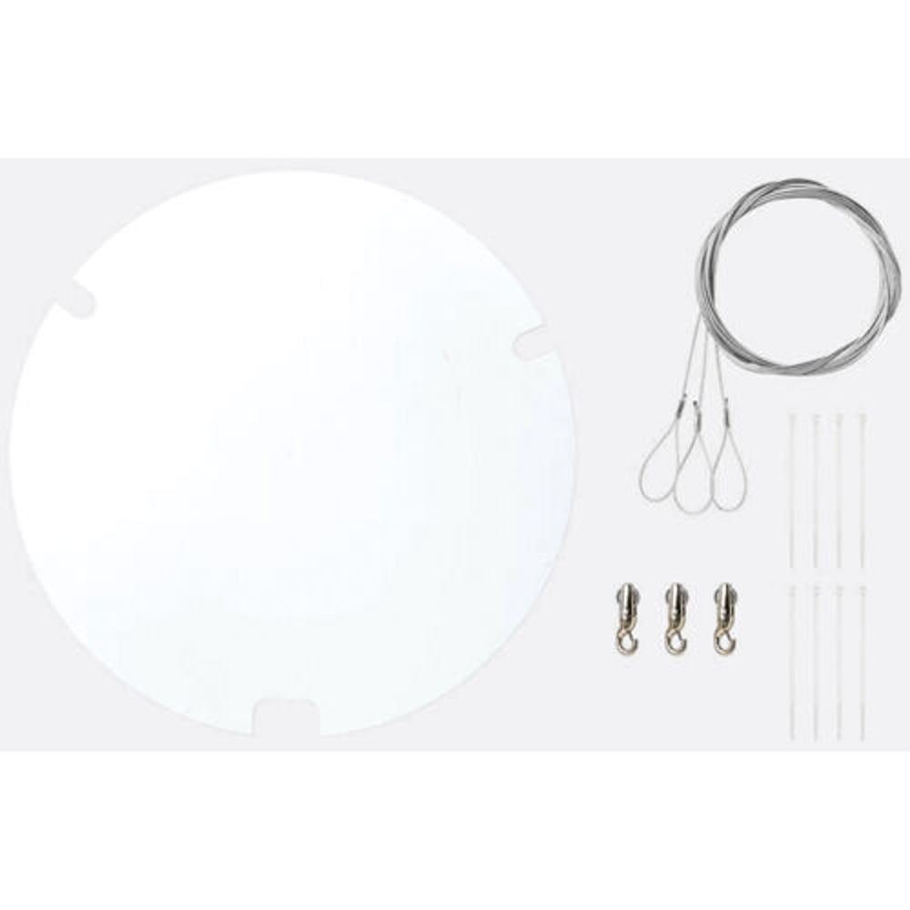 Shure A900W-R-GM Gripple Mount Kit, Round, White Cover