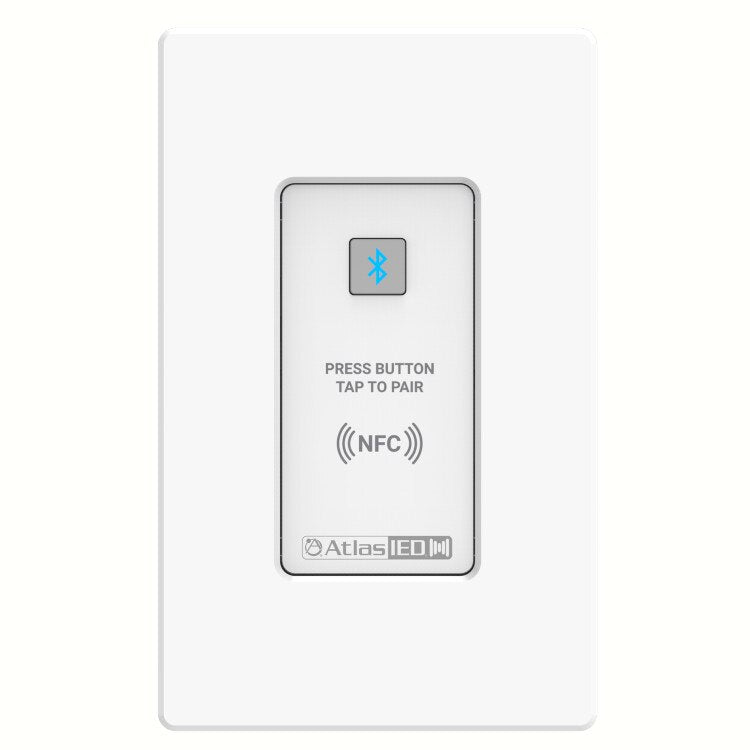 AtlasIED A-BT ATMOSPHERE Remote Bluetooth Audio Input Wallplate