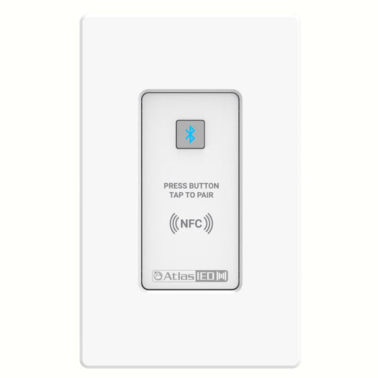 AtlasIED A-BT ATMOSPHERE Remote Bluetooth Audio Input Wallplate