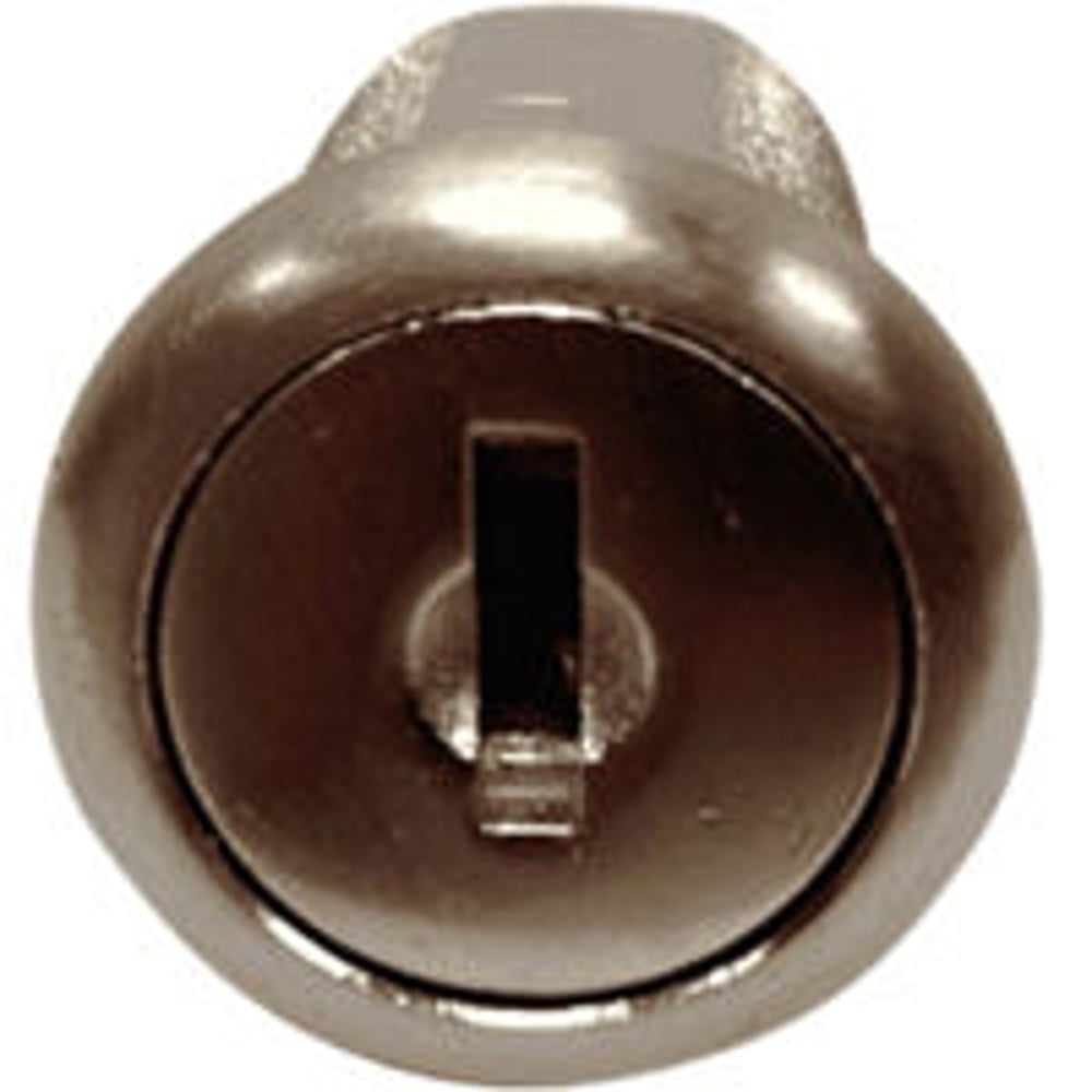 Middle Atlantic ACC-LOCK1-SNT Accy Lock, 1 Bay, Satin Nickel