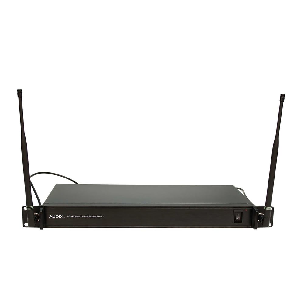 Audix ADS48 Combines4;2Channel Systems;8Channels W/1 Set Of Antennas;1 Power Supply