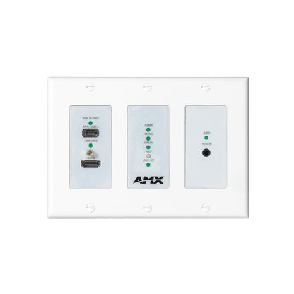 AMX AMX-N26E013 N2615D Encoder Wall Plate W/ Dante, Decora Style