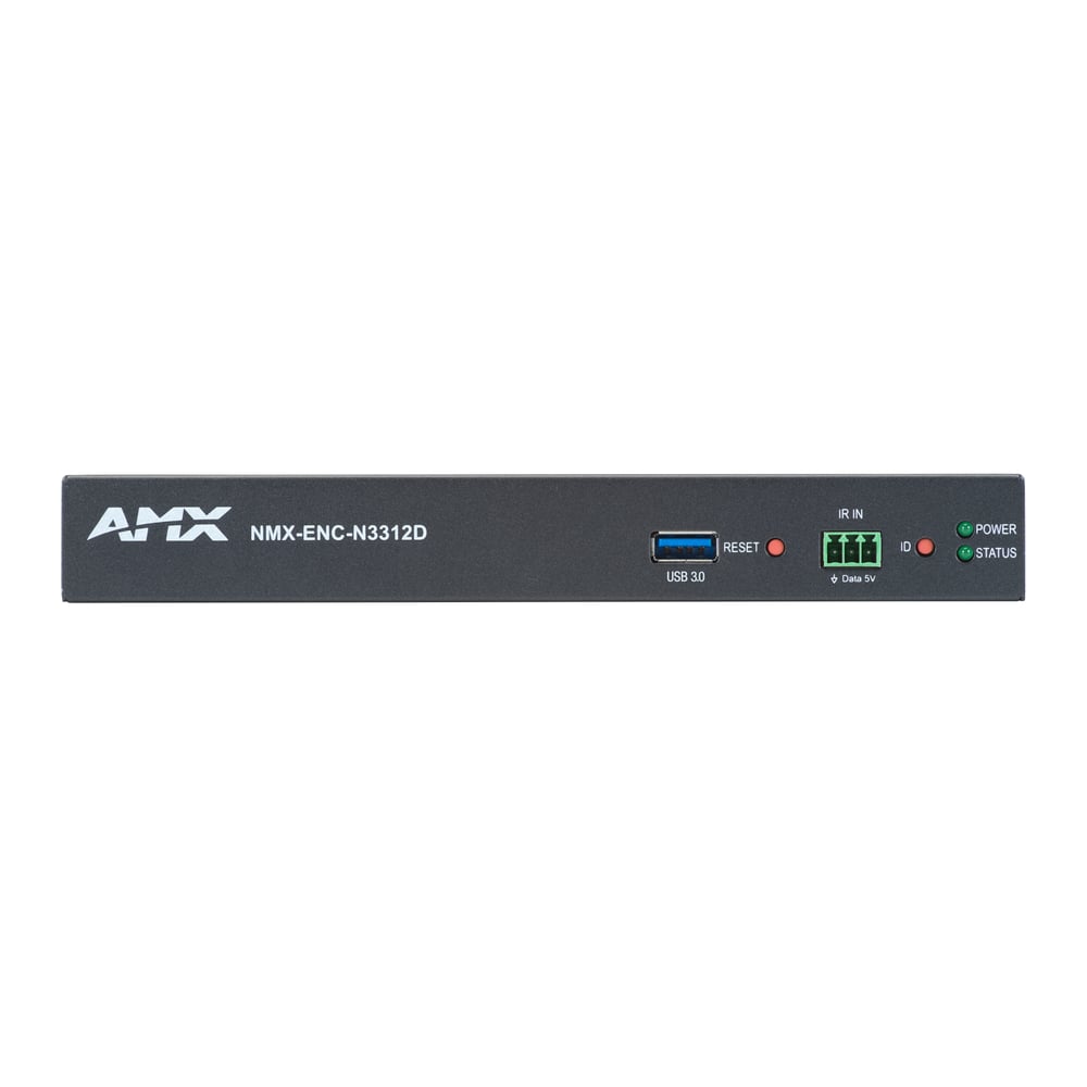 AMX AMX-N33E001 4K60 H.26X/Dante Av-H Encoder