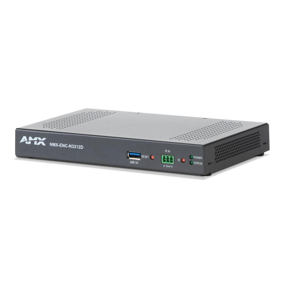 AMX AMX-N33E001 4K60 H.26X/Dante Av-H Encoder