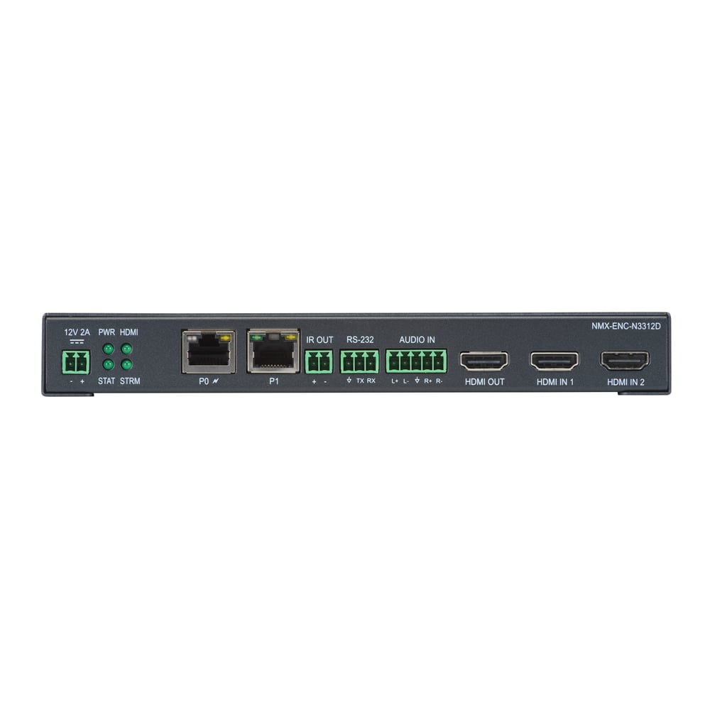 AMX AMX-N33E001 4K60 H.26X/Dante Av-H Encoder
