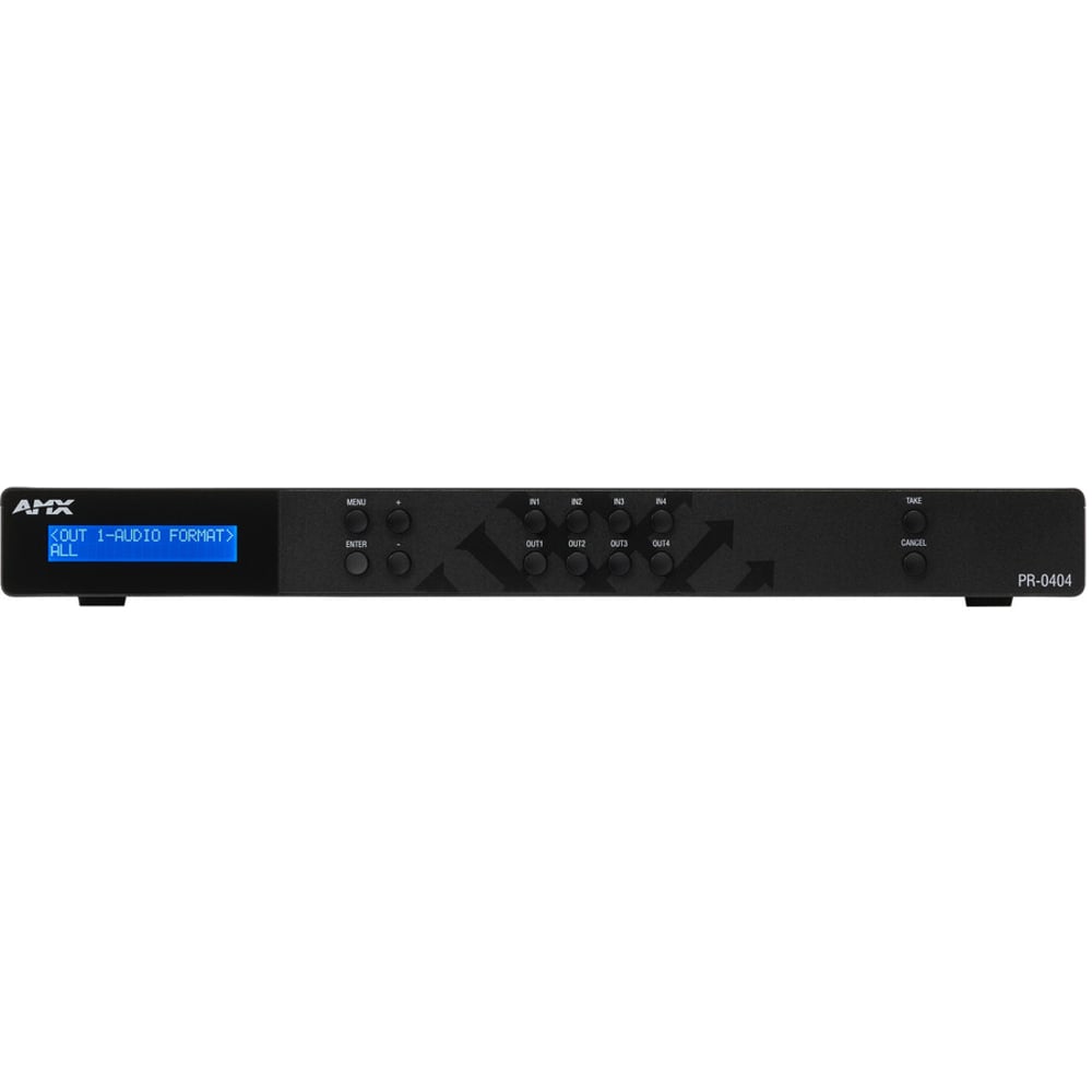 AMX AMX-PR-0404 Precis 4X4 4K60 Hdmi Switcher