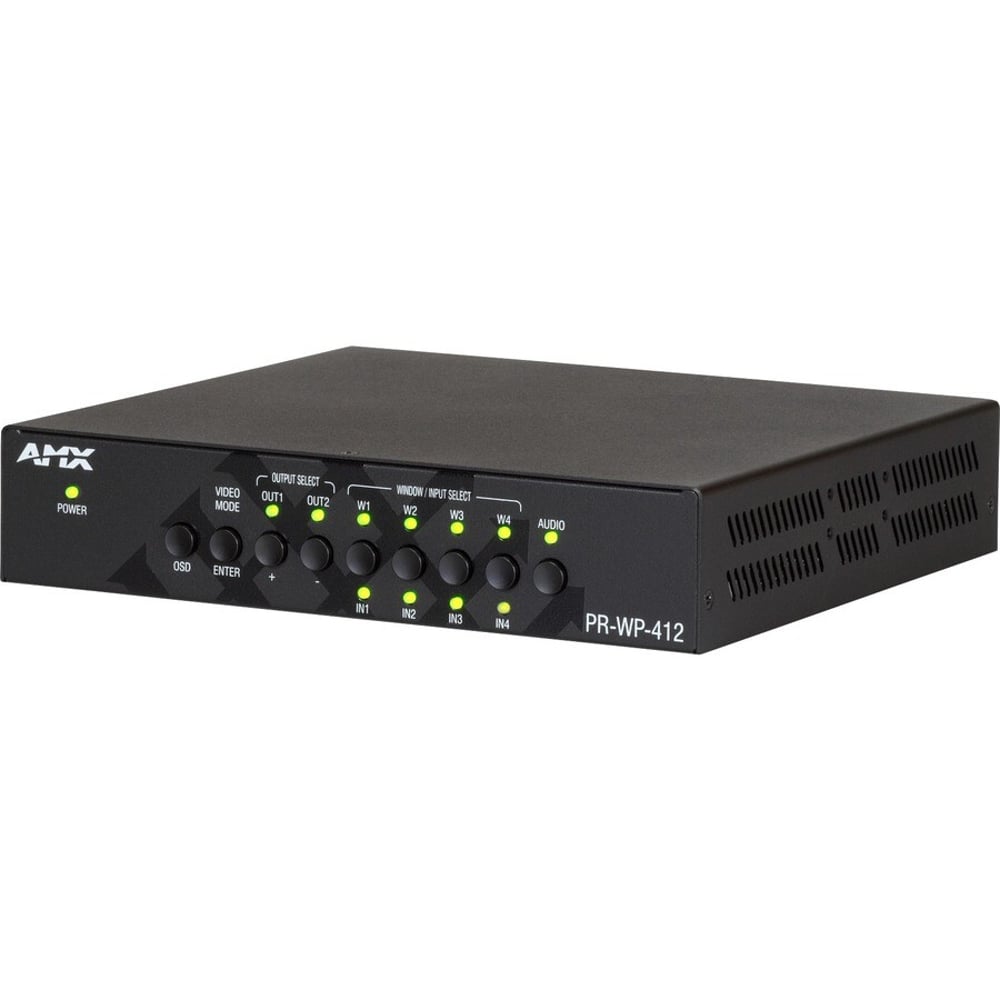 AMX AMX-PR-WP-412 Precis 4X1:2 4K60 Windowing Processor