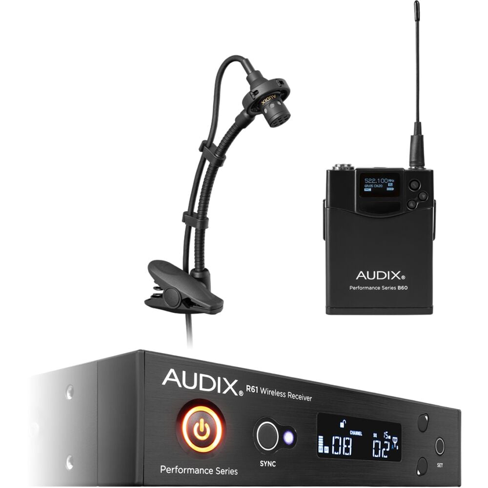 Audix AP61SAX Wirels, R61, Hh, W/Adx20I 522-586Mhz
